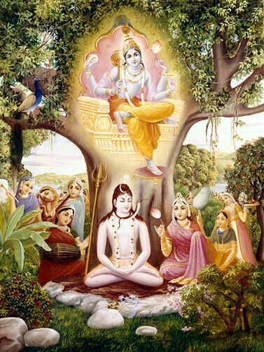 File:Shiv meditating on Vishnu.jpg