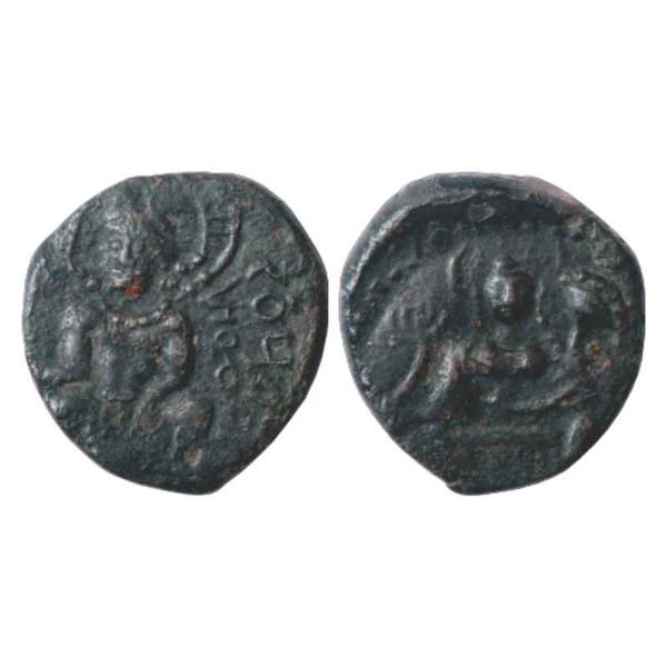 File:Lakshmi displayed on coin.jpg